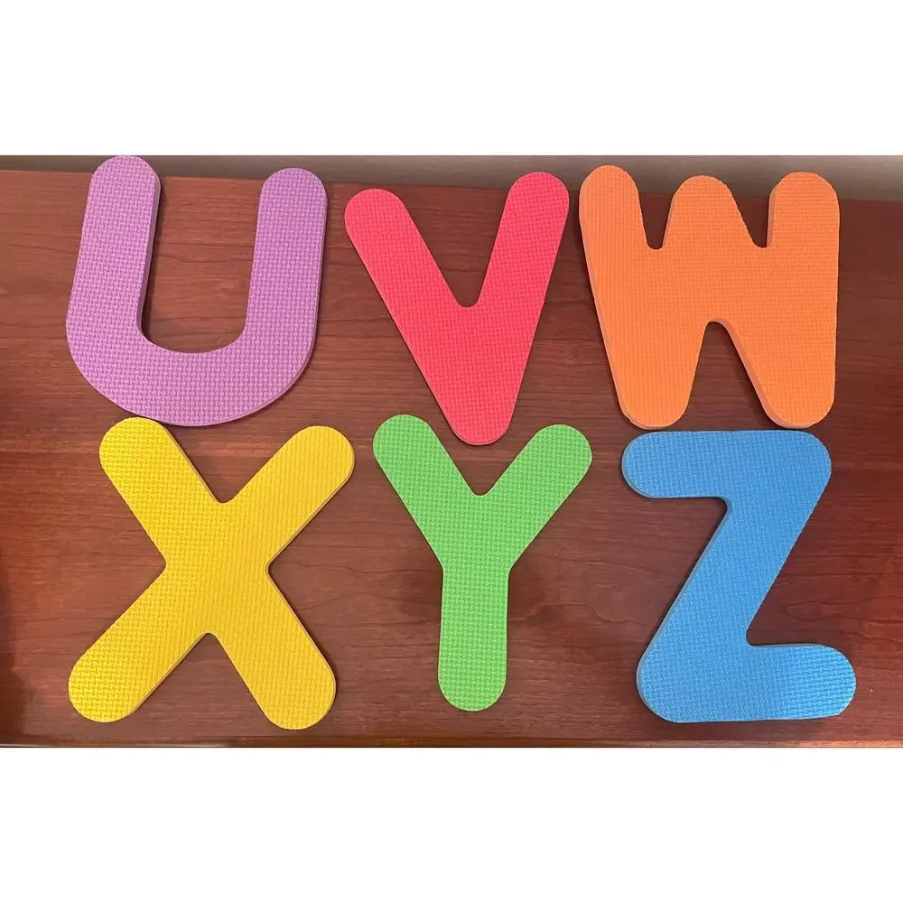 Verdes Alphabet Foam Playmat A to Z Pop out 26 Letters 3+
